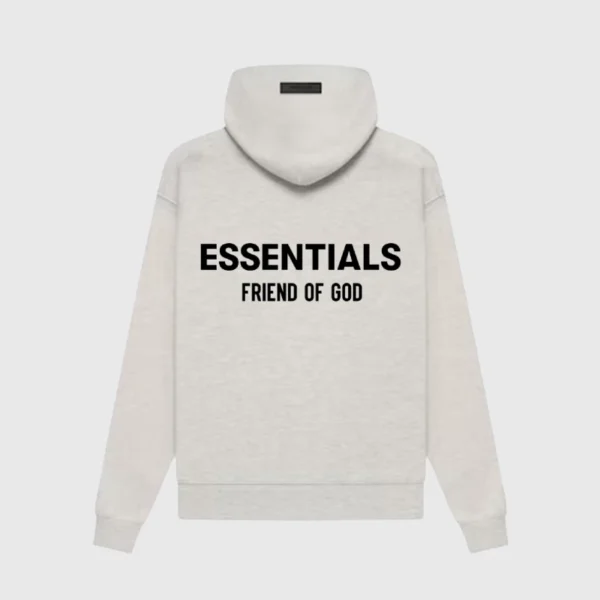 Essentials Friend Of God Hoodie Grey (1)