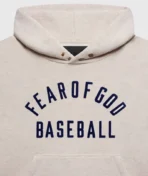 Fear Of God Baseball Hoodie Cream (2)