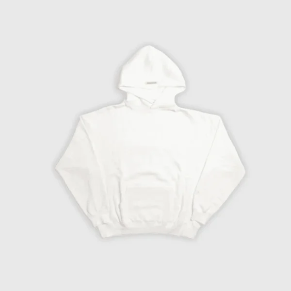 Fear of God Essentials 3M Logo Pullover Hoodie White (1)