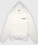 Fear of God Essentials Photo Pullover White Hoodie (FW19) (1)