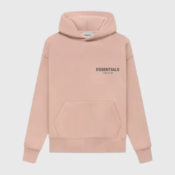 Fear of God Essentials Pullover Hoodie Pink (2)